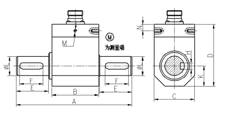 扭矩传感器尺寸